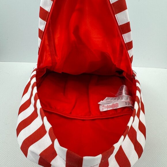 Disney Mickey Mouse Striped Backpack Red White and Blue Adj Straps Americana OS - Picture 10 of 15